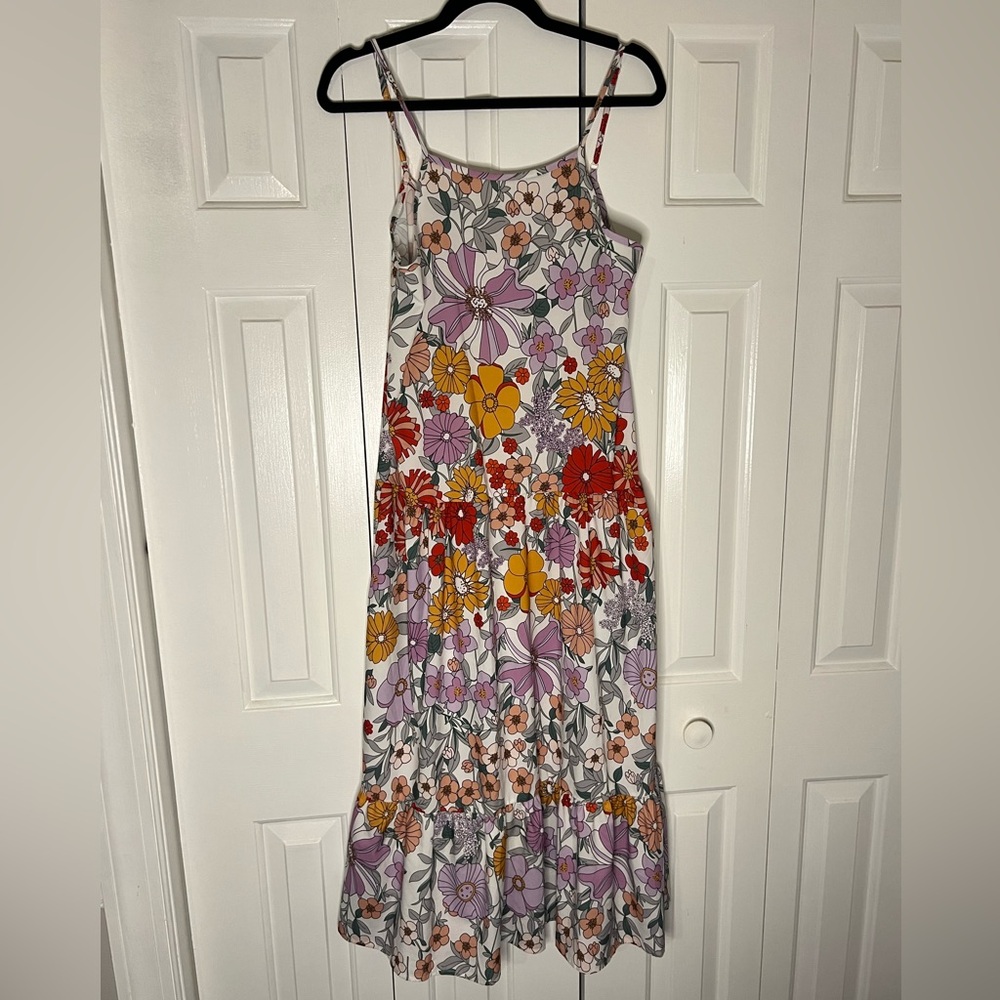 Boutique floral maxi dress size S